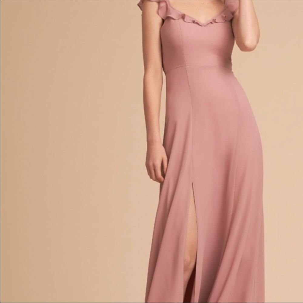 BHLDN Diana Dress in Rose Pink S
